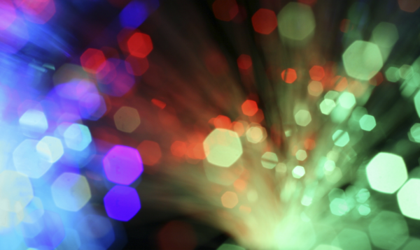 Abstract holiday lights